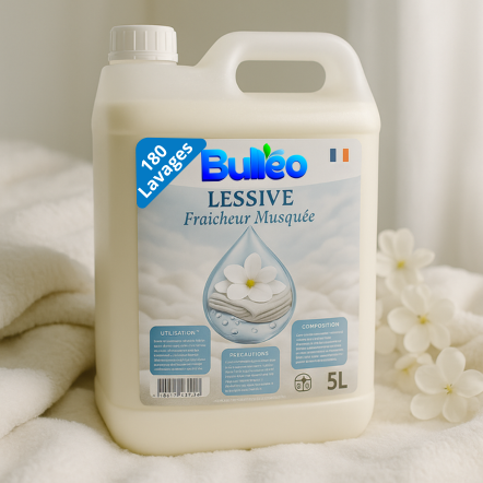 Lessive Musc Blanc - Concentrée 5L
