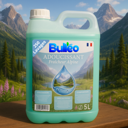 Adoucissant Fraicheur Alpine -  5L