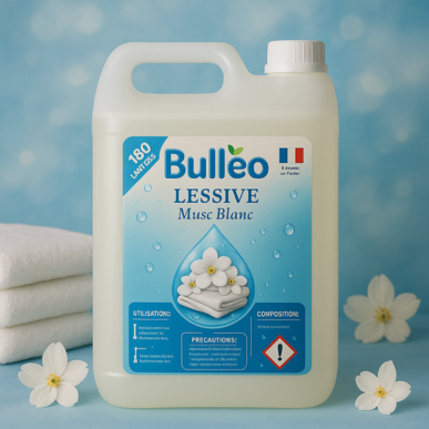 Lessive Musc Blanc - Concentrée 5L