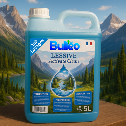 Lessive Activate Clean - Concentrée 5L