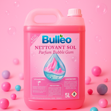 Nettoyant sol Bubble Gum - 5L