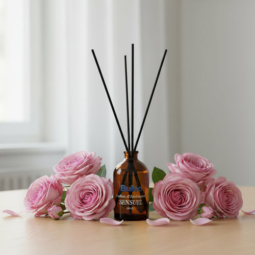 Parfum d'ambiance - Sensuel - 100ml avec bâtonnets - Bulléo