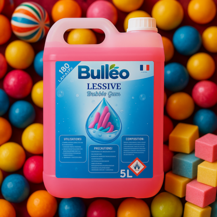 Lessive Bubble Gum - Concentrée 5L