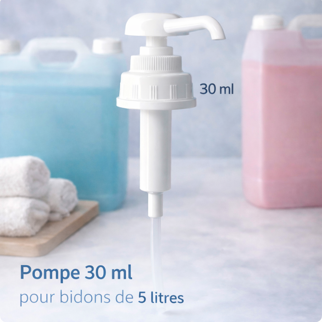 Pompe doseuse 30 ml universelle – pratique et précise - Compatible bidons 5L